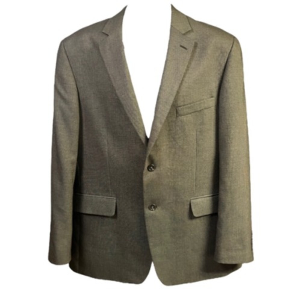 Club Room Suit Jacket Multicolor Houndstooth Business Casual Blazer Mens‎ 44R